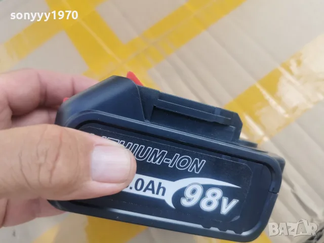 LITHIUM-ION 98V 6Ah BATTERY PACK 0109261347, снимка 13 - Градинска техника - 55898449