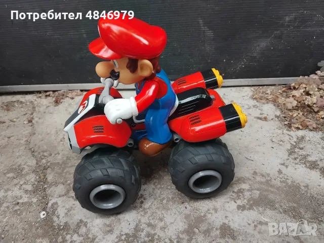 Super Mario бъги с дистанционно/Carrera, снимка 3 - Електрически играчки - 56234230