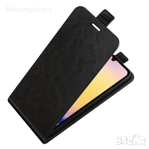 Samsung Galaxy A26 5G Flip3 Кожен Калъф и Скрийн Протектор, снимка 6 - Калъфи, кейсове - 51484979