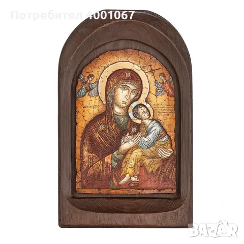 дървена гръцка икона , снимка 1