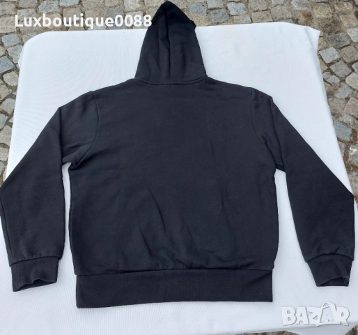 Използвано в отлично състояние горнище с качулка Lacoste M, снимка 2 - Спортни дрехи, екипи - 52059597