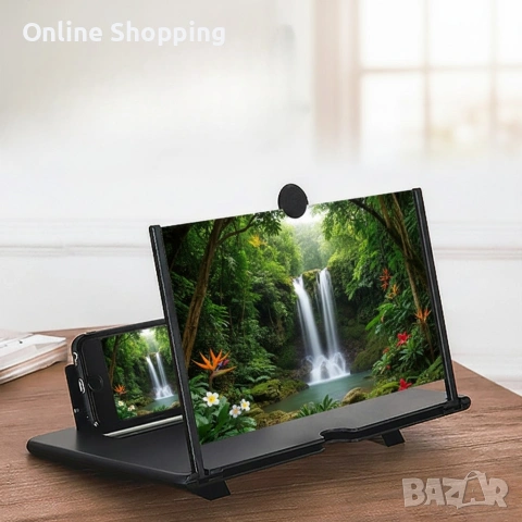 3D Увеличителен екран за смартфон с 5x мащабиране, снимка 2 - Резервни части за телефони - 53326723