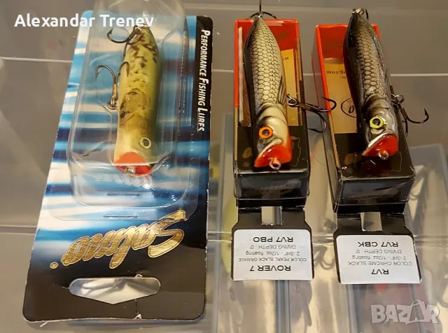 Воблери Salmo-редки и спряни от производство цветове, снимка 4 - Такъми - 49117997