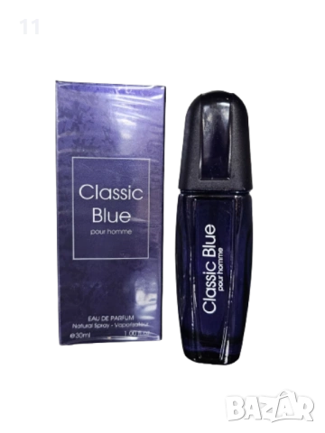 Парфюм Classic Blue Pour Homme Eau De Parfum 30ml. ? Докоснете се до вечността с новия аромат - Clas, снимка 2 - Мъжки парфюми - 53376823