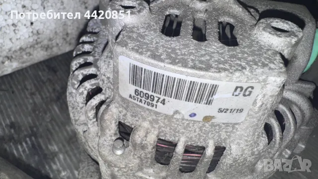 Динамо / Алтернатор за Honda Fr-v 2005 - A5TA7091, снимка 2 - Части - 49908021