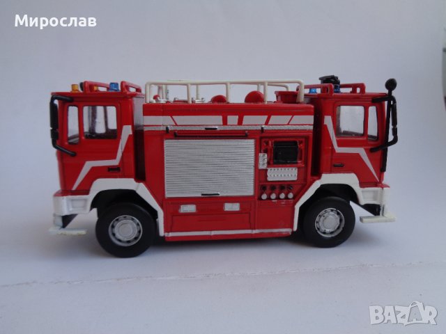 DEL PRADO 1/64 MAN Janus 4000 ПОЖАРНА КОЛИЧКА КАМИОН МОДЕЛ
