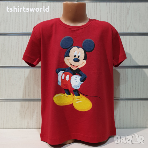Нова детска тениска с дигитален печат Мики Маус