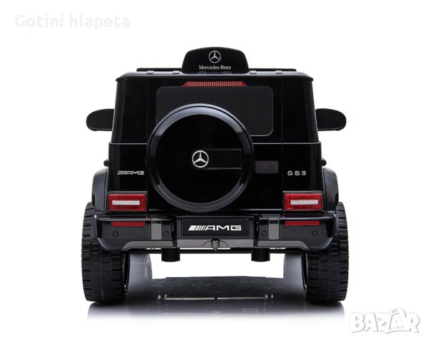 Акумулаторна кола Licensed Mercedes Benz G63 AMG, снимка 5 - Детски велосипеди, триколки и коли - 37661720