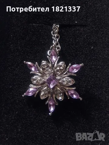 Колие с кристали 