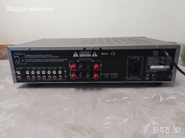 Denon-pma510ae, снимка 6 - Ресийвъри, усилватели, смесителни пултове - 40802233