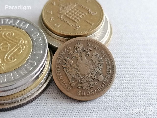 Монета - Австро-Унгария - 1 кройцер | 1879г., снимка 2 - Нумизматика и бонистика - 35998386