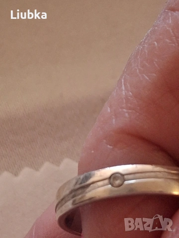 сребърни пръстени тип халка, снимка 3 - Пръстени - 53139394