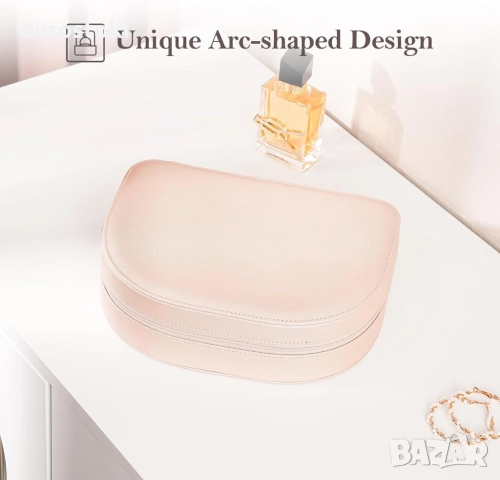 Кутия за бижута ProCase за пътуване, голяма кутия от изкуствена кожа за бижута за жени за пръстени, снимка 4 - Други - 51458433