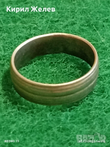 РЕТРО СТИЛНА СРЕБЪРНА ХАЛКА КЛАСИЧЕСКИ ДИЗАЙН МАЙСТОРСКА ИЗРАБОТКА 43765, снимка 2 - Пръстени - 52858166