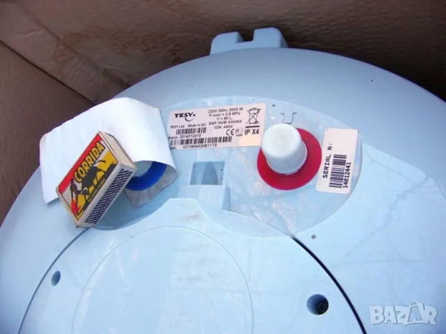 НОВ Вертикален Ел.БОЙЛЕР 80 литра 2000 W ТЕСИ TESY GCV804420B11TS BiLight Неръждаем за Баня БАРТЕР, снимка 4 - Бойлери - 48391445