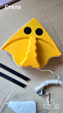 Триъгълен двустранен магнитен уред за почистване на стъкла, прозорци, снимка 3 - Други - 51687170