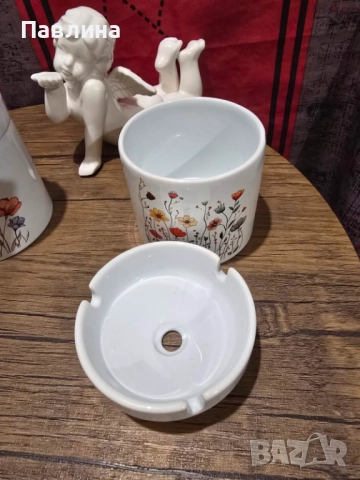 Нови порцеланови пепелници, снимка 6 - Други - 52849788