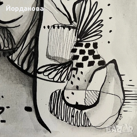 Авторска картина на платно , снимка 4 - Картини - 50903100