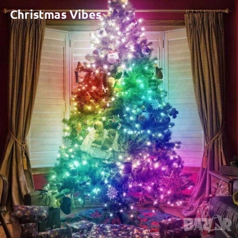 Многоцветни лампички с флашка, дистанционно и приложение за телефона, снимка 5 - Други - 52109570