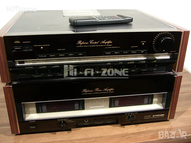 Комплект Pioneer c-90 / m-90, снимка 6 - Ресийвъри, усилватели, смесителни пултове - 50393513