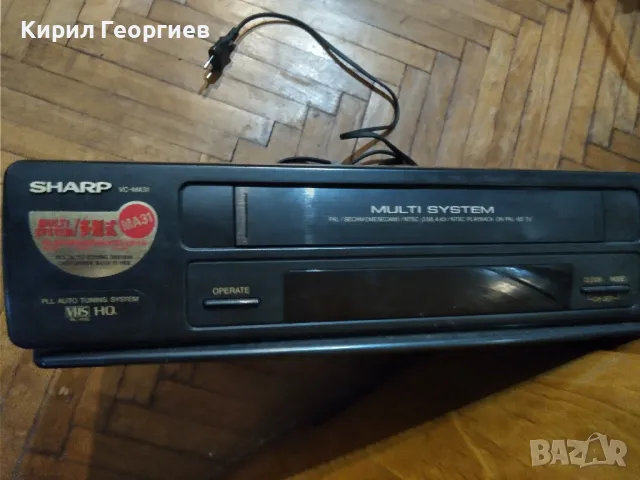 Видео касетофон Sharp Vc-Ma31 Multi System , снимка 1