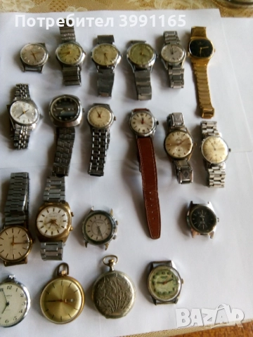 Продавам мъжки колекционерски работещи часовници , снимка 1
