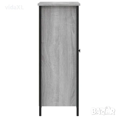 vidaXL Сайдборд, сив сонома, 70x30x80 см, инженерно дърво, снимка 7 - Бюфети - 56148071