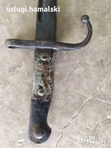 Стар щик/байонет турски Маузер, снимка 6 - Антикварни и старинни предмети - 53873723