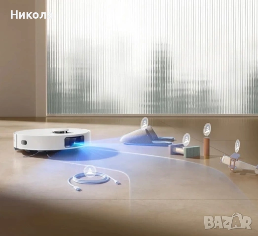 Продавам Прахосмукачка робот Dreame D20 Plus, снимка 3 - Прахосмукачки - 53419388