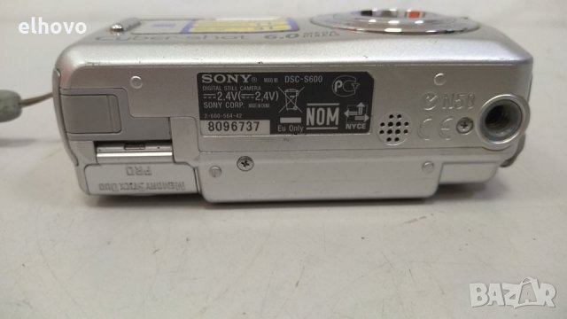 Фотоапарат Sony DSC-S600, снимка 6 - Фотоапарати - 34514592