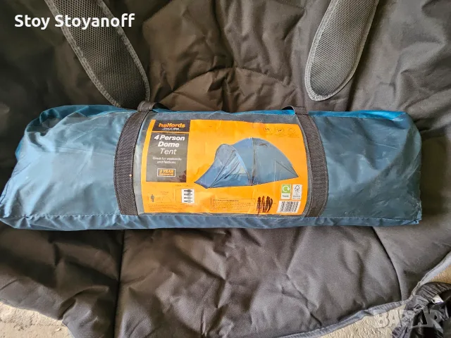 Палатка Halfords за 4 човека – 4 Person Dome Tent