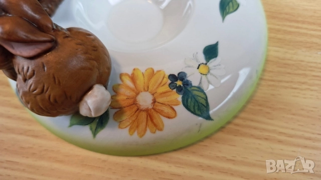 Порцеланова поставка за яйце  - Goebel, снимка 4 - Декорация за дома - 52068920