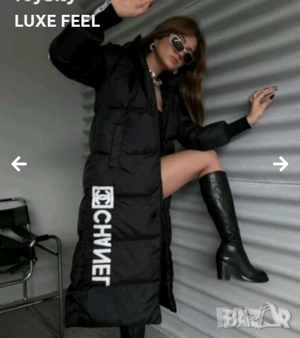 Дамско Зимно Яке ⚜️ Chanel , снимка 4 - Якета - 53124276