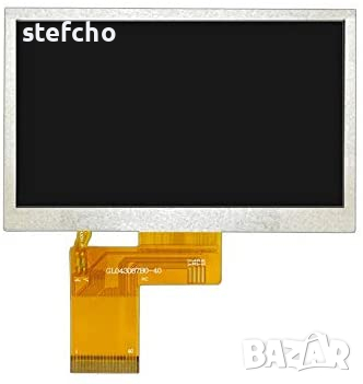 Display 4,3 инчов TFT LCD, снимка 1 - Друга електроника - 36256613