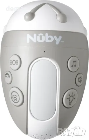 Люлка за количка Nuby Jitterbug - 3 нива на вибрация | 20 успокояващи звука | Сензор за плач, снимка 1