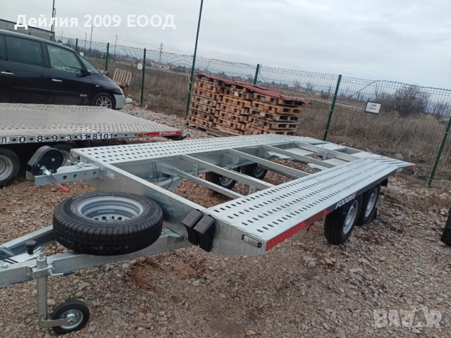 Туристическо ремарке 1.40/2.50/1.40 /750кг./ ПОД НАЕМ, снимка 17 - Транспорт под наем - 51335906