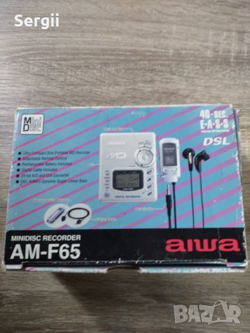 Minidisc recorder Aiwa AM-F65, снимка 8 - Други - 40783862