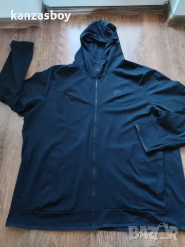 Nike Sportswear Tech Fleece Lightweight Full Zip Hoodie - ГОЛЯМО мъжко горнище 3ХЛ, снимка 8 - Спортни дрехи, екипи - 49393918
