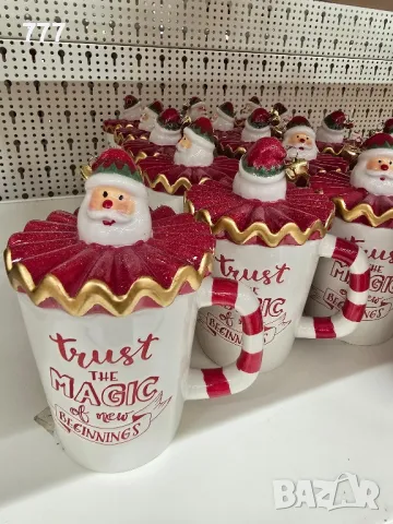 коледни чаши с капак , снимка 3 - Чаши - 48246186