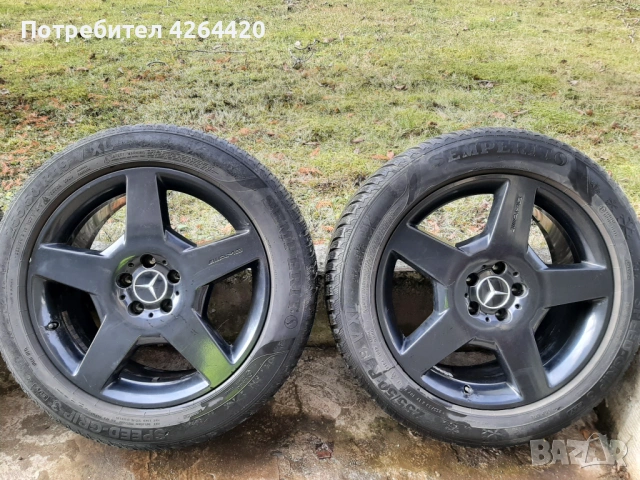 Джанти за мерцедес 19, АМГ , снимка 2 - Гуми и джанти - 53499835