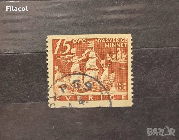 Швеция 1938 г. В чест на Нова Швеция