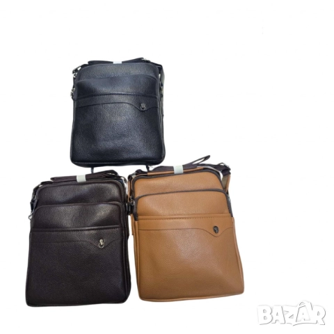 Стилна мъжка чанта за през рамо, снимка 8 - Чанти - 52133891