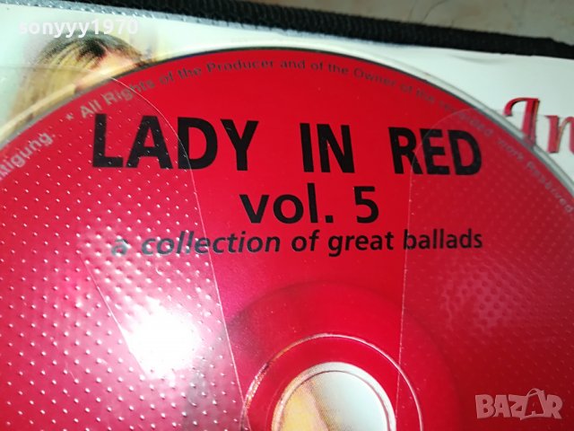 LADY IN RED CD 0303231046, снимка 7 - CD дискове - 39870519
