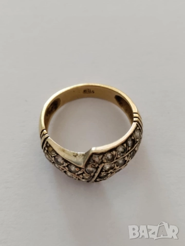*златен пръстен 42905-2, снимка 3 - Пръстени - 22338422