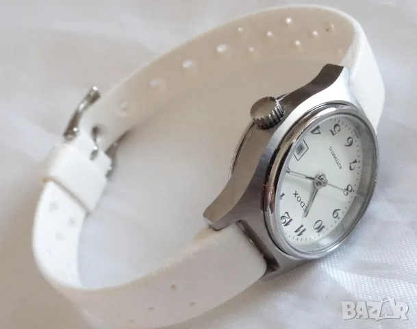 Edox Automatic дамски швейцарски часовник, нов, снимка 3 - Дамски - 55826584