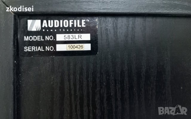 Тонколони AUDIOFILE 583LR -2бр., снимка 4 - Тонколони - 44208479