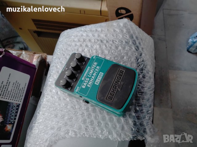 Behringer BLE 100 BASS LIMITER ENHANCER педал за бас китара лимитер, снимка 2 - Китари - 44176923