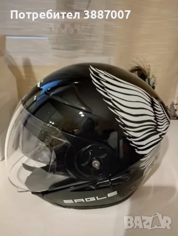 Каска EAGLE за мотопед,мотор,скутер,размер L, снимка 1