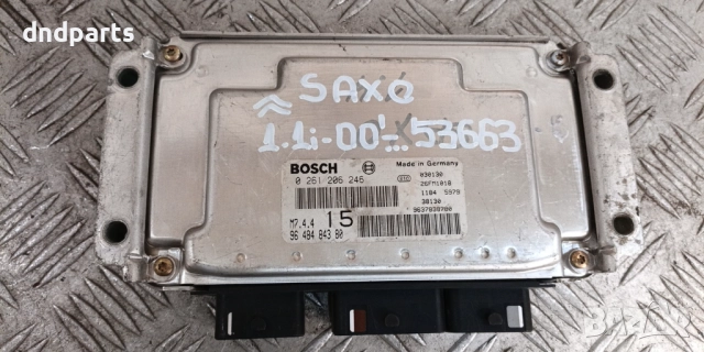 Компютър Citroen Saxo 1.1i 2000г. 0261206246 9648484380	