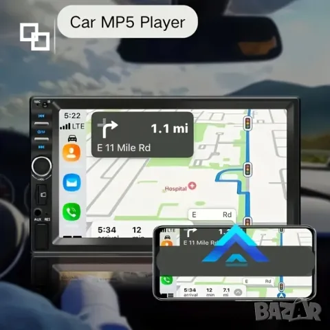 🚗 АВТОМОБИЛНА МУЛТИМЕДИЯ С ANDROID – ТОП КАЧЕСТВО И МАКСИМУМ ЕКСТРИ! 🎶, снимка 1